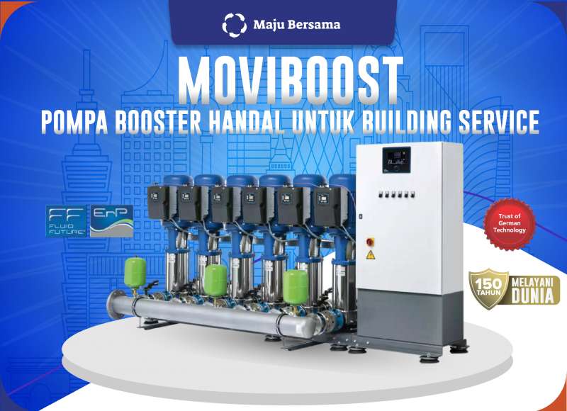 Moviboost, Pompa Booster Handal Untuk Building Service